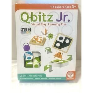 MindWare Q-bitz Jr. Game STEM learning game colors patterns
